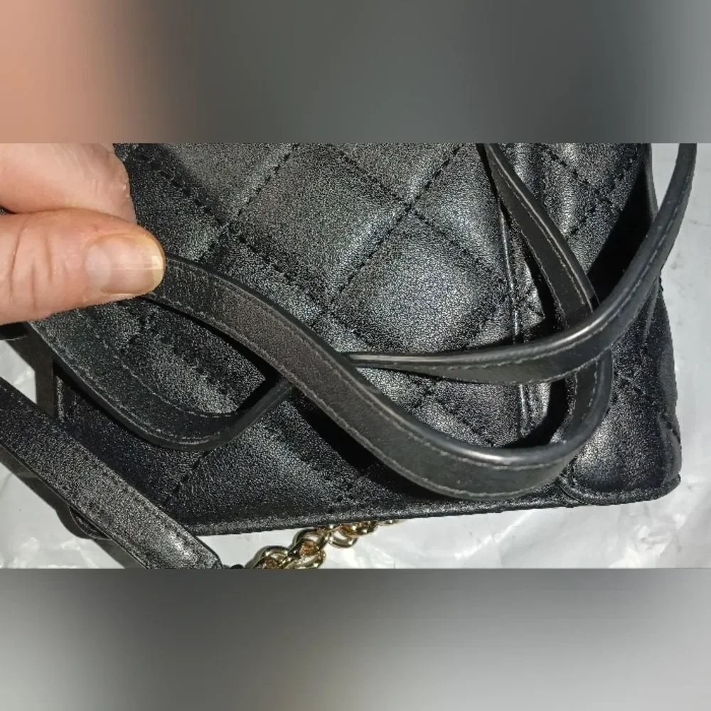 Kate Spade Quilted Black Crossbody Bag Nwot